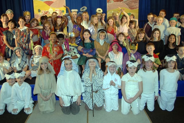 The Nativity play at Lyndhurst First School in Worthing in 2006. Picture: Gerald Thompson