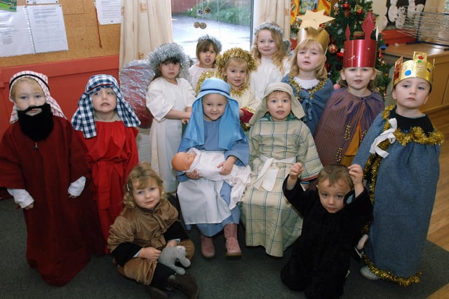 Children at Offington Park Pre-School in a scene from their Nativity play in 2006. Picture: Malcolm McCluskey