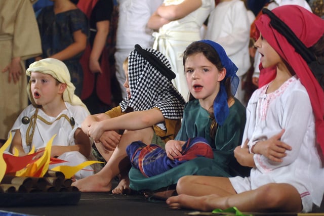 The Nativity play at Lyndhurst First School in Worthing in 2006. Picture: Gerald Thompson