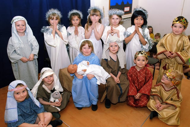 The Nativity scene at Ferring CE Primary School in 2006. Picture: Malcolm McCluskey