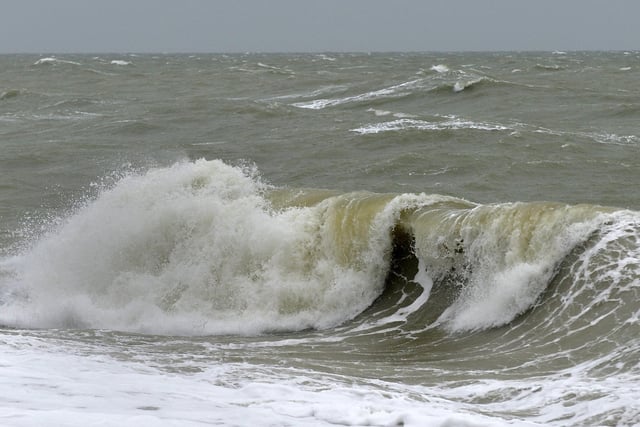 Storm Barra hits Eastbourne (Photo by Jon Rigby) SUS-210712-152128001