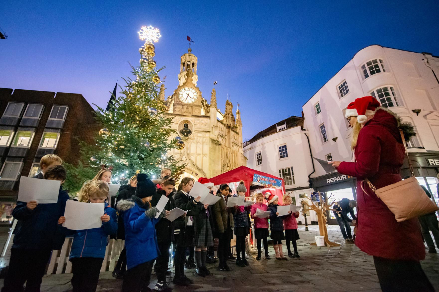 Chichester Free School Choir did a fantastic job