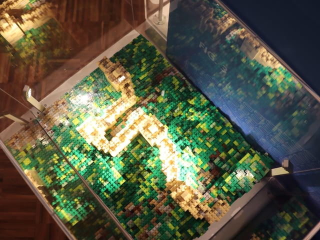 One of the many Lego creations