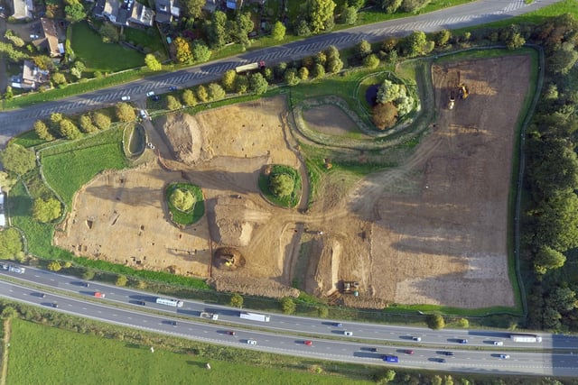 Aerial photo of Cambridge Road site . Picture: JJ Mac Ltd