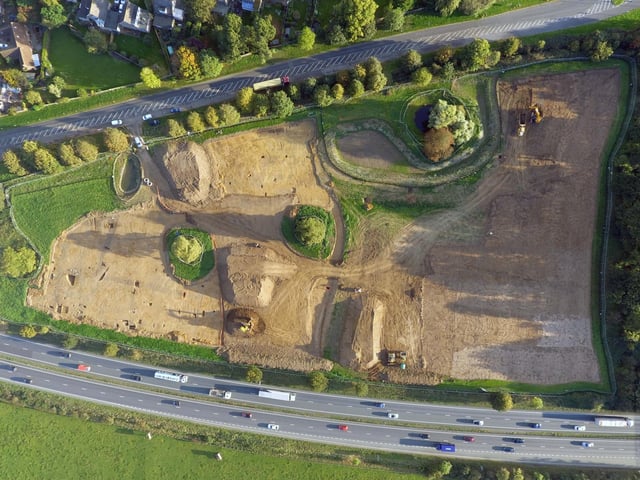 Aerial photo of Cambridge Road site . Picture: JJ Mac Ltd
