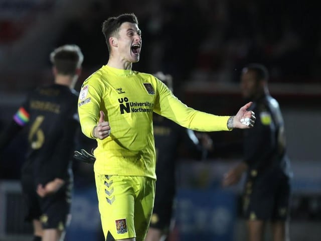 Exeter didn't manage a shot in the first-half but he was in the thick of the action once the teams switched ends. Held two efforts from Jay and tipped over Brown's curler. Also narrowed the angle as Sweeney went close... 8