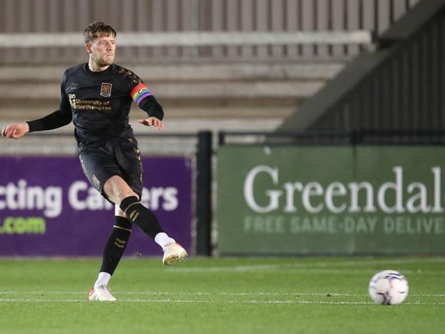 Couple of key bits of defending either side of the break ensured Cobblers' lead remained intact, but then saw Amond sneak in front of him to head in a leveller. Was proper backs-to-the-wall stuff for most of the second-half but he just about got the job done... 7.5