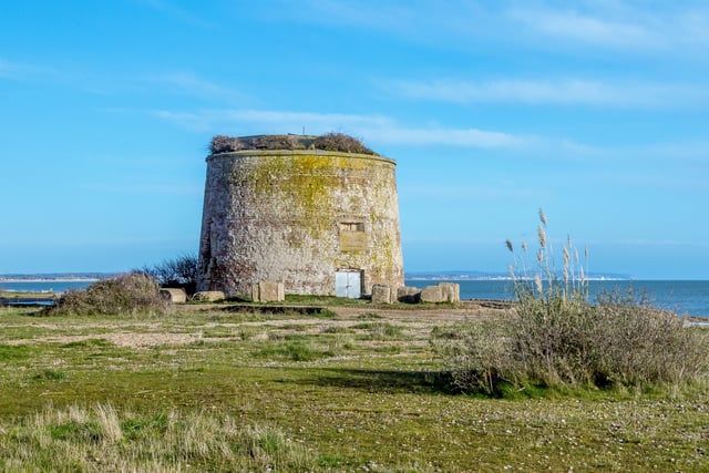 Martello Tower 64, just south of Sovereign Harbour, taken by Barry Davis with a Canon 5d. "It was built about the time of Trafalgar, in 1805-6, to guard against invasion by the French. It was used again during WWII," he said. SUS-210812-104144001
