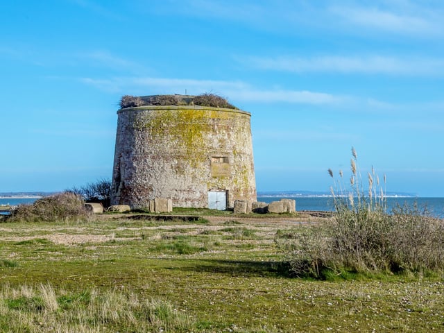 Martello Tower 64, just south of Sovereign Harbour, taken by Barry Davis with a Canon 5d. "It was built about the time of Trafalgar, in 1805-6, to guard against invasion by the French. It was used again during WWII," he said. SUS-210812-104144001