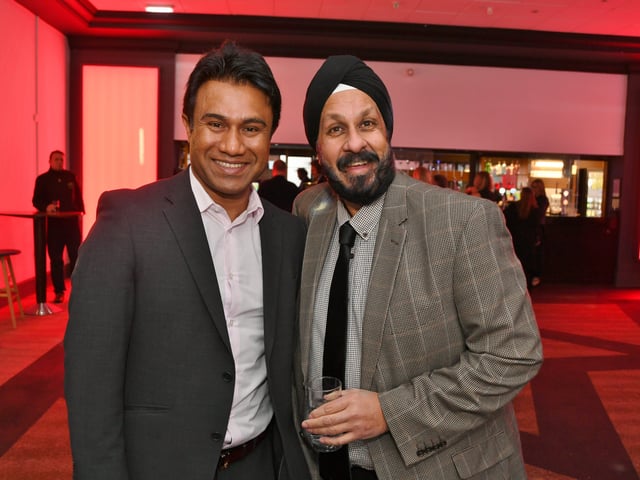 Pride in Peterborough Awards 2021. Zillur Hussain and Del Singh. EMN-210712-235020009