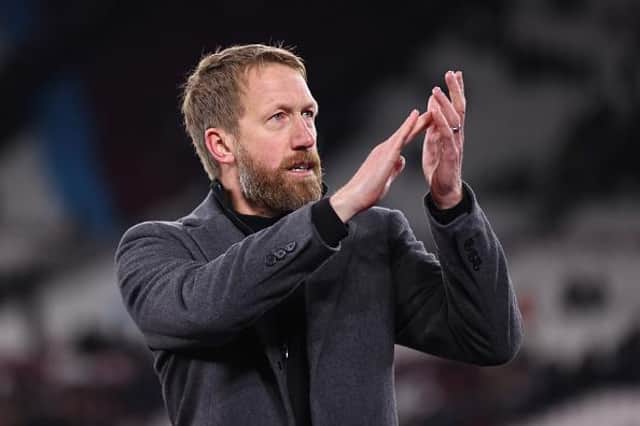 Graham Potter's Brighton are ninth in the Premier League standings