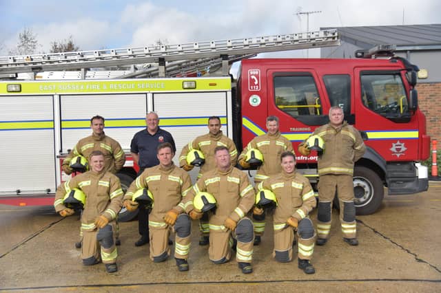 ESFRS on-call firefighters. SUS-210912-114800001