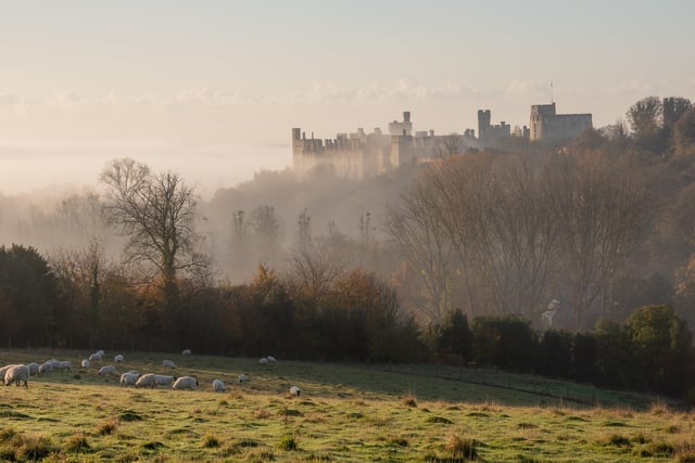 Arundel - opt for the shorter four-mile walk around Swanbourne Lake and the River Arun or go for a longer seven-mile walk through Arundel Park and South Stoke. The riverside Black Rabbit pub is a favourite. Picture by Tom Reynolds
