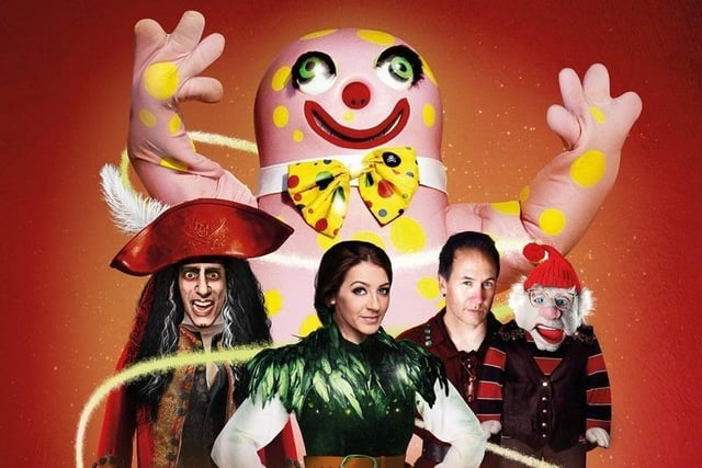Peter Pan, at Chrysalis Theatre, Milton Keynes, until January 2. Mr Blobby will return to the stage for his first panto since 2004 when the Chrysalis Theatre stages Peter Pan. Ventriloquist Steve Hewlett and West End and TV star CJ de Mooi complete the headline cast. Visit peterpanmk.co.uk to book.