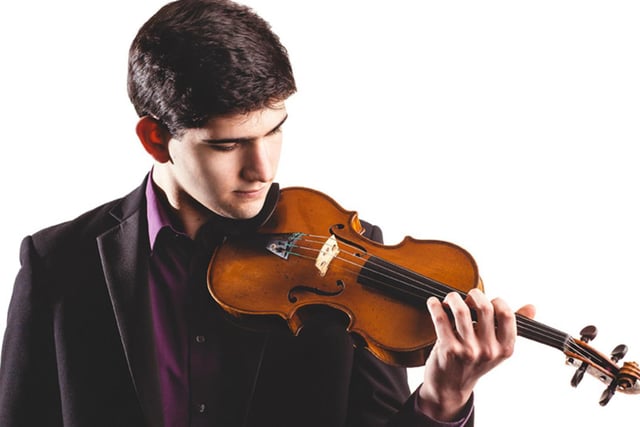 Milton Keynes Sinfonia 50th anniversary concert, at Church of Christ the Cornerstone, December 11, 7.45pm. The Sinfonia play Tippett’s Suite for the Birth of Prince Charles, Sibelius’s Second Symphony and Saint-Saëns 3rd Violin Concerto, with Cristian Grajner Desa (pictured). Call 07711 814972 to book.