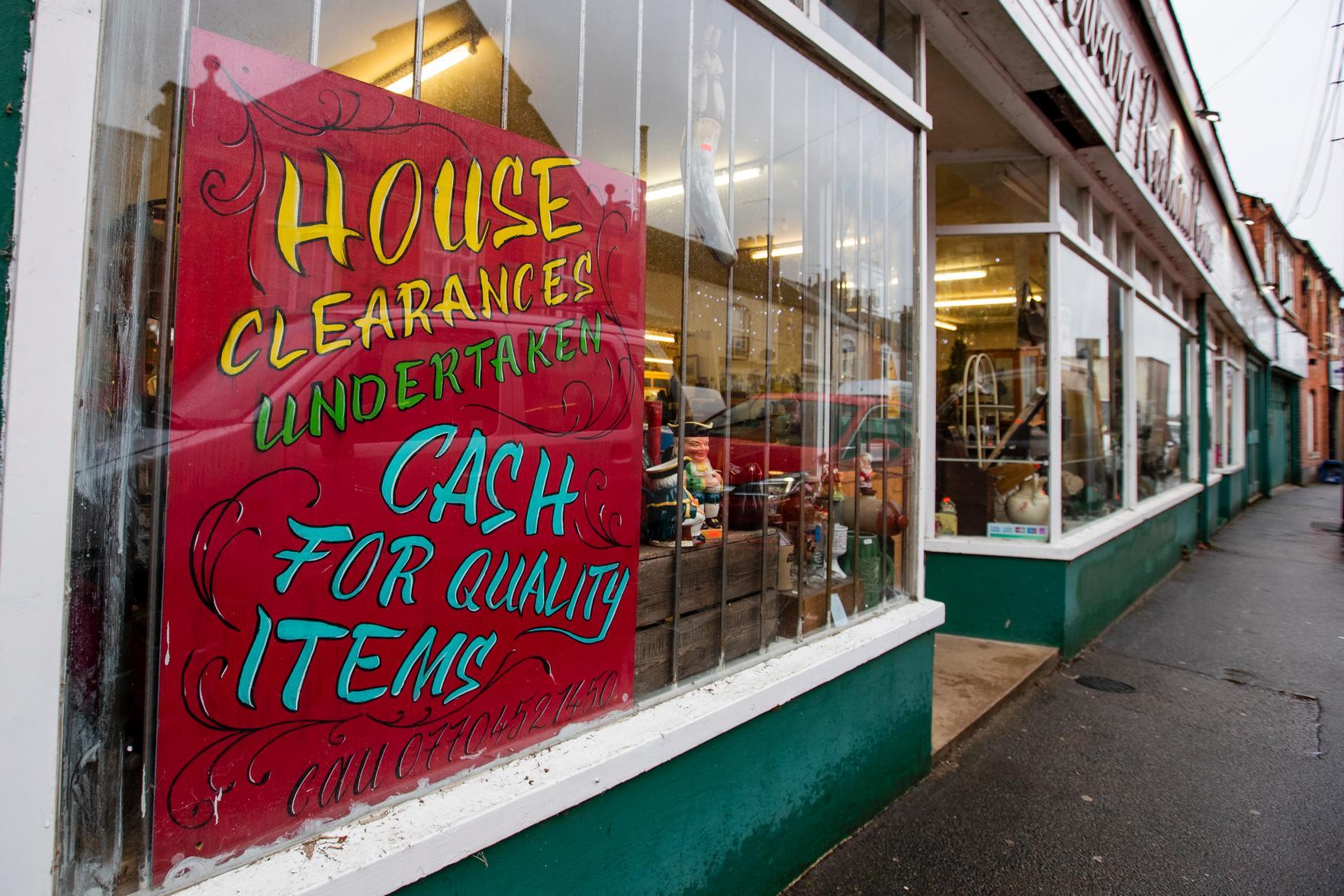 This shop saves items from going to landfill. Photo: Leila Coker.