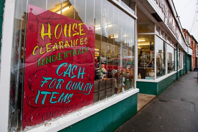 This shop saves items from going to landfill. Photo: Leila Coker.