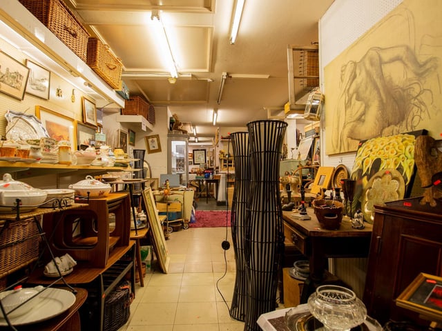 Just some of the Christmas presents you could buy from this sustainable Northampton shop. Photo: Leila Coker.