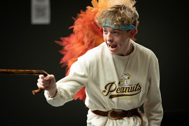 Jack Taylor in rehearsal for CFYT's Pinocchio 2021 (C) Richard Gibbons