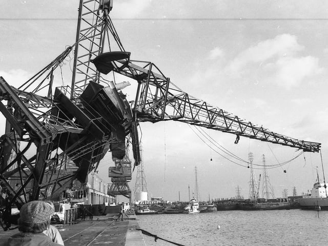 “Their men did a grand job in getting the cables threaded through the structure, considering visibility for the divers was about six inches,” he said.