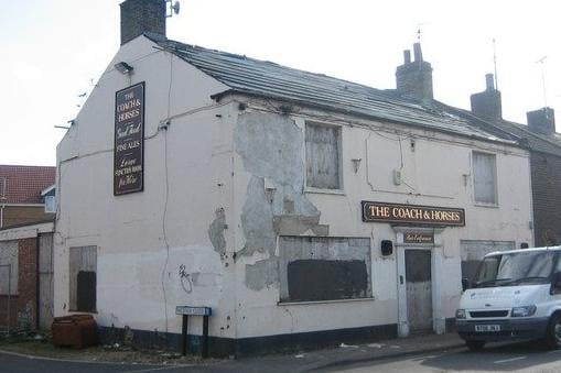 The Coach and Horses at Fletton, long since demolished and built on.