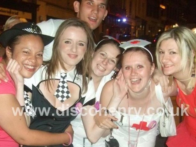 A Bank Holiday Friday night out in Northampton in August 2008. Photo: Disco Henry