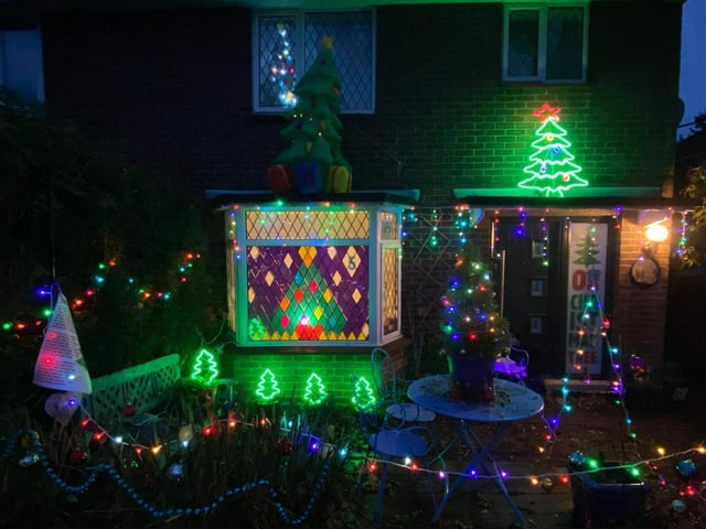 And a garden full of lights!