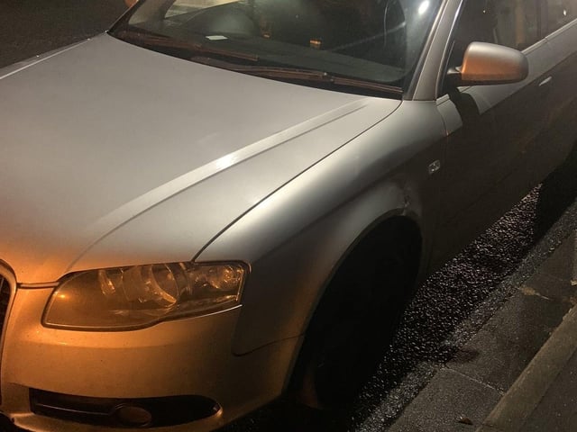 This car was being driven by a provisional licence holder without supervision,  L plates or insurance. Reported and Seized.
