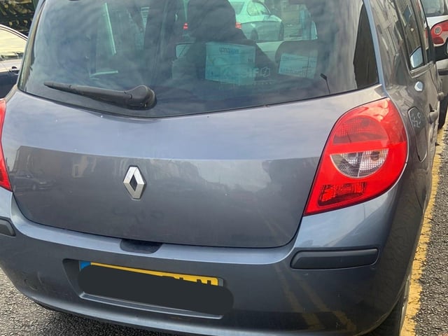 Another driver with no licence, they suffered the same fate.