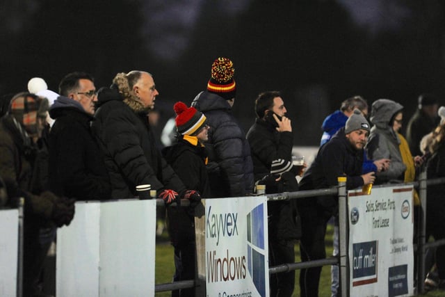 Action and celebration and crowd pictures from Littlehampton Town's 1-0 FA Vase third round win at home to Sheppey / Pictures: Stephen Goodger