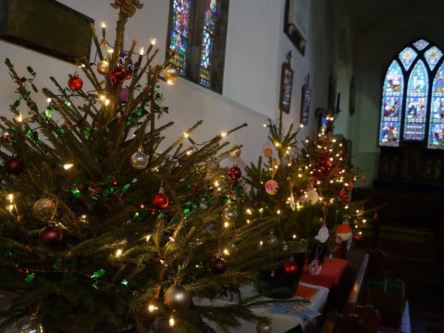 Christmas Tree Festival at Caistor EMN-211213-080259001