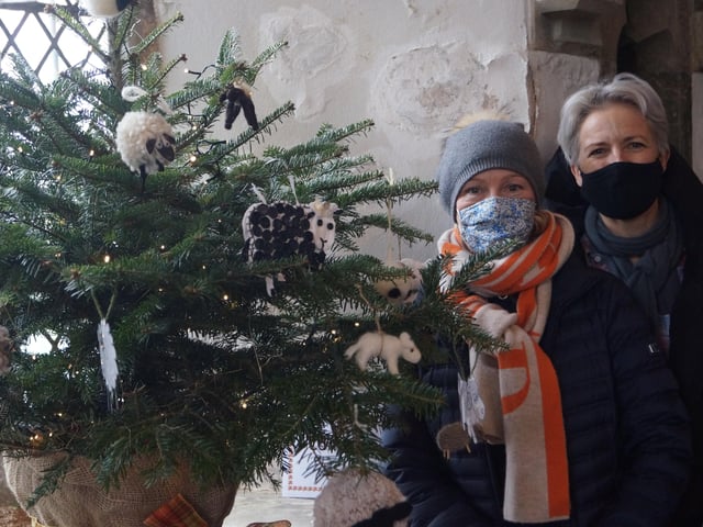 Christmas Tree Festival and mini market at Tealby EMN-211213-080146001