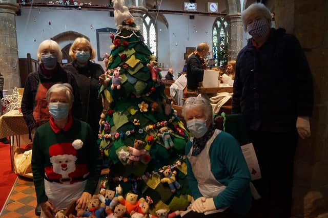 Christmas Tree Festival and mini market at Tealby EMN-211213-080415001