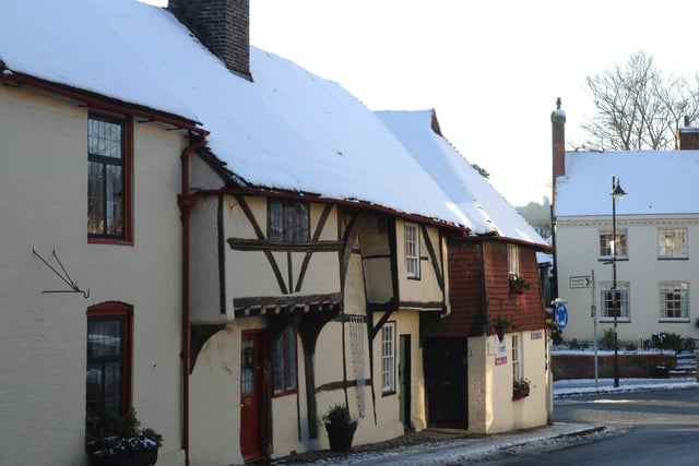 Snow in Steyning in December 2009. Picture: Gerald Thompson S51162H9