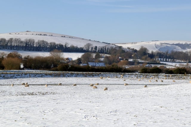 Snow in Steyning in December 2009. Picture: Gerald Thompson