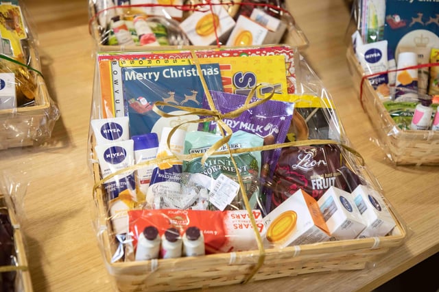 One of the hampers. Photo: SAC Kimberley Waterson.
