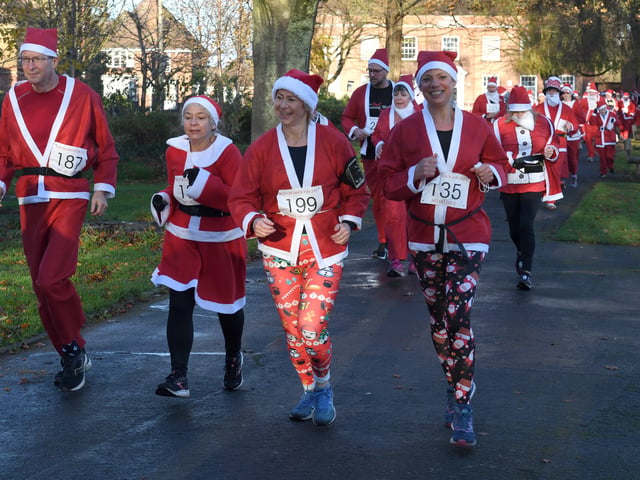 Almost 300 took part in this year's event.