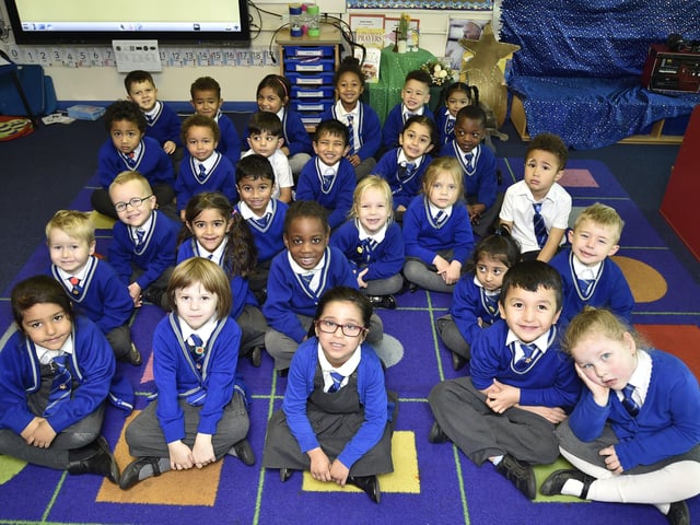 St Thomas More reception classes (2) Rec19 EMN-191118-143718009