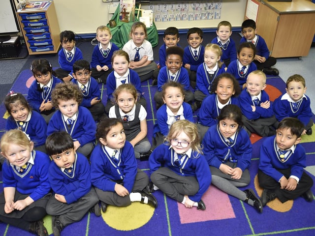 St Thomas More reception classes (2) Rec19 EMN-191118-143707009