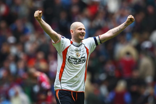 Midfielder signed on a free transfer in July 2008 after leaving Preston and went on to play a further 51 times in his second spell at Luton, lifting the Johnstone’s Paint Trophy at Wembley as Scunthorpe were defeated 3-2.