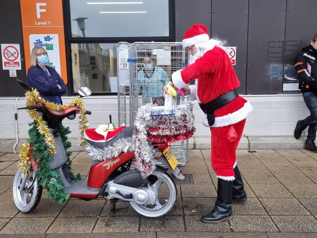 Eastbourne Motorcycle Rideouts' fourth annual Christmas toy run met at the Berwick Inn and raised £600 for charity. SUS-211215-095435001