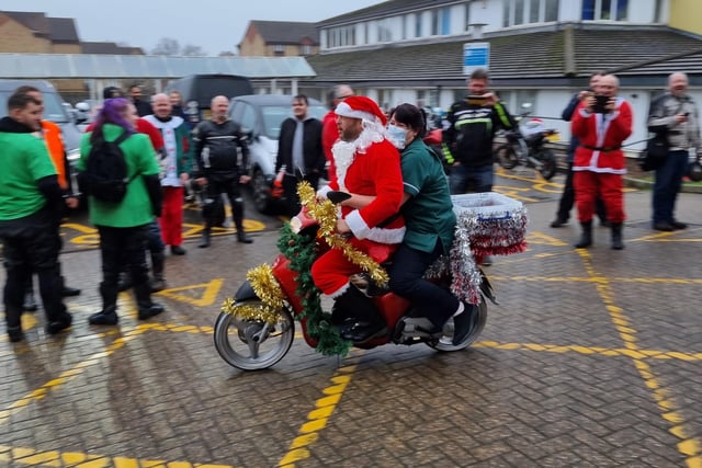 Eastbourne Motorcycle Rideouts' fourth annual Christmas toy run met at the Berwick Inn and raised £600 for charity. SUS-211215-095446001