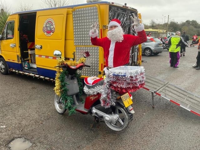 Eastbourne Motorcycle Rideouts' fourth annual Christmas toy run met at the Berwick Inn and raised £600 for charity. SUS-211215-095758001