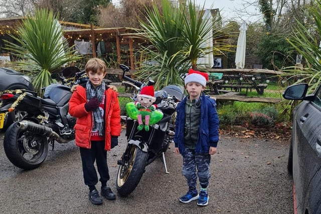 Eastbourne Motorcycle Rideouts' fourth annual Christmas toy run met at the Berwick Inn and raised £600 for charity. SUS-211215-095518001