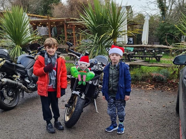 Eastbourne Motorcycle Rideouts' fourth annual Christmas toy run met at the Berwick Inn and raised £600 for charity. SUS-211215-095518001
