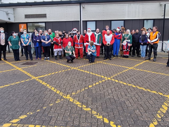 Eastbourne Motorcycle Rideouts' fourth annual Christmas toy run met at the Berwick Inn and raised £600 for charity. SUS-211215-095549001