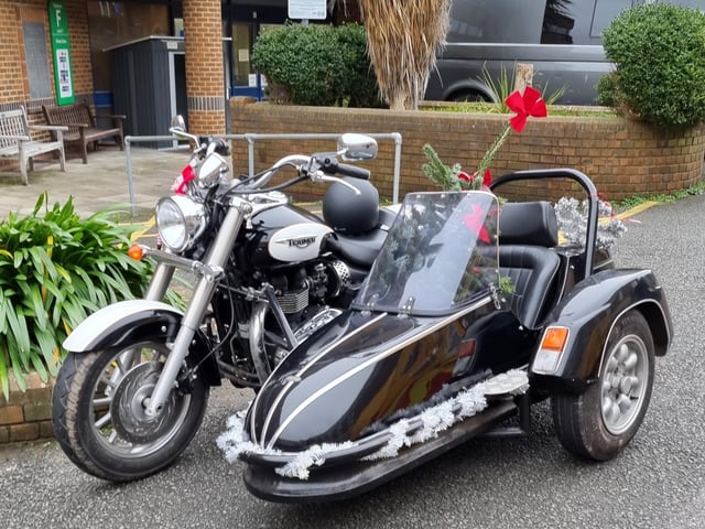 Eastbourne Motorcycle Rideouts' fourth annual Christmas toy run met at the Berwick Inn and raised £600 for charity. SUS-211215-095600001