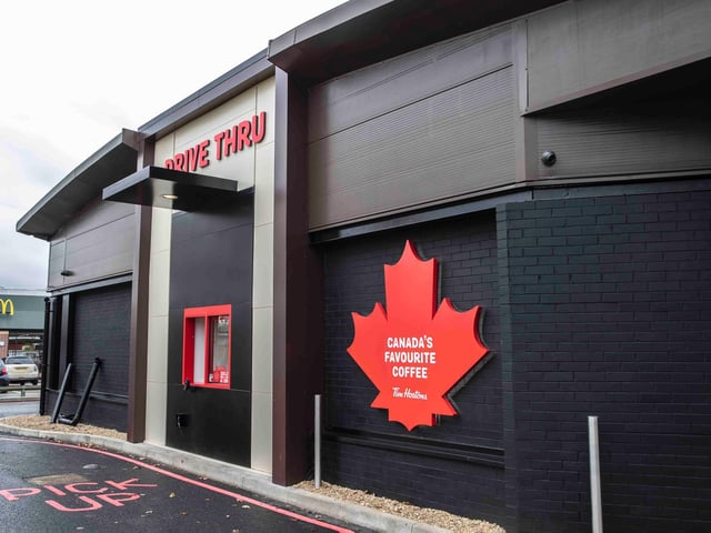 The new drive-thru coffee shop branch will open on December 16. Photo: Kirsty Edmonds.