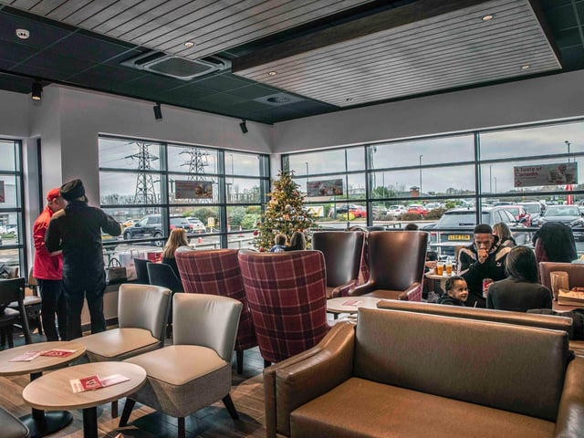 The new drive-thru coffee shop branch will open on December 16. Photo: Kirsty Edmonds.