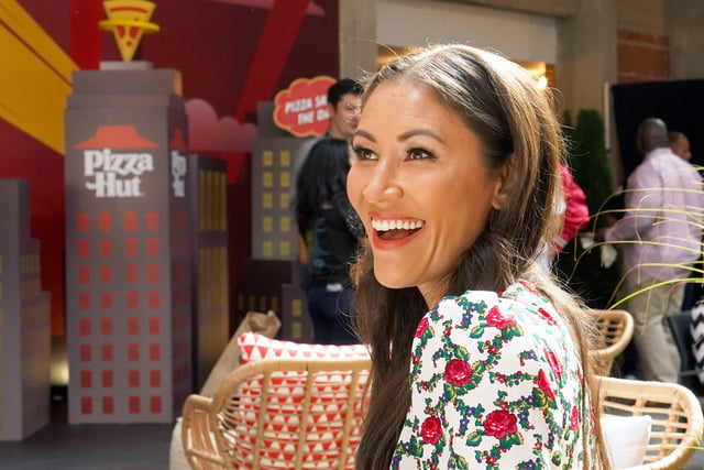 SAN DIEGO, CALIFORNIA - JULY 20: Eleanor Matsuura of 'The Walking Dead' attends the Pizza Hut Lounge at 2019 Comic-Con International: San Diego on July 20, 2019 in San Diego, California. (Photo by Presley Ann/Getty Images for Pizza Hut) 775374591
